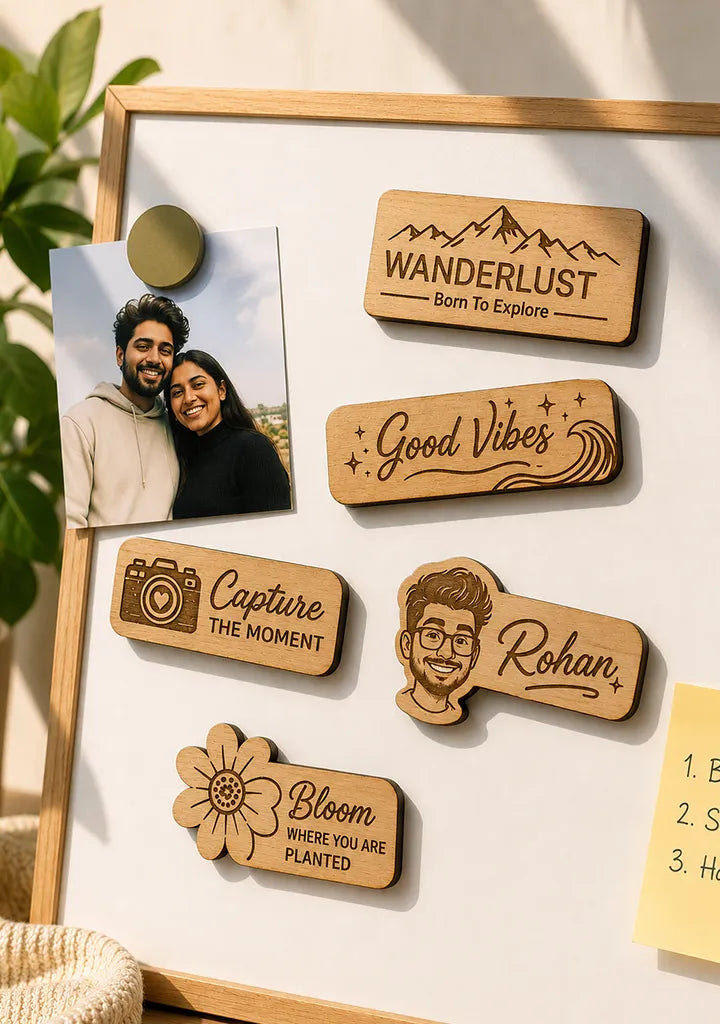 MDF Magnet badges