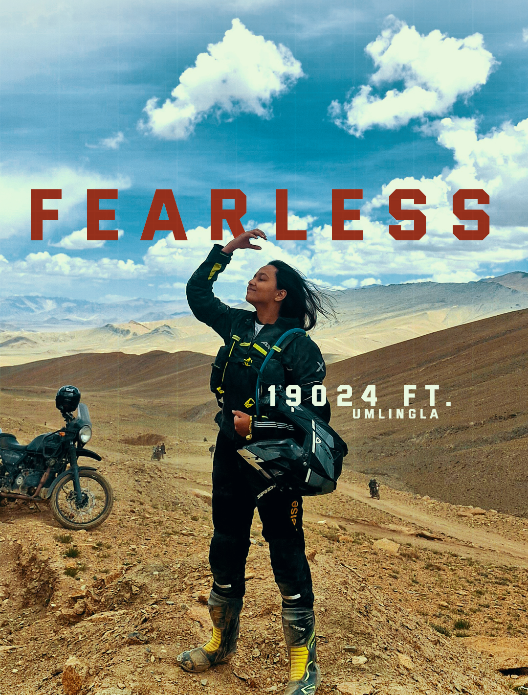 Too Young, Too Fragile? Until She Became the Youngest Female rider to Umling La 19024ft