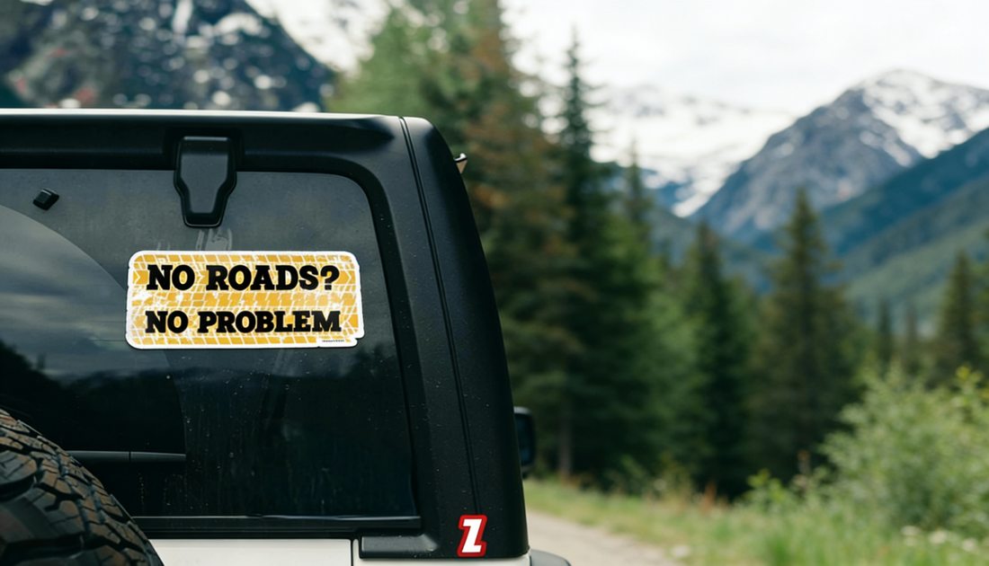 Stay Visible, Stay Stylish on the Road- Reflective Bumper Stickers