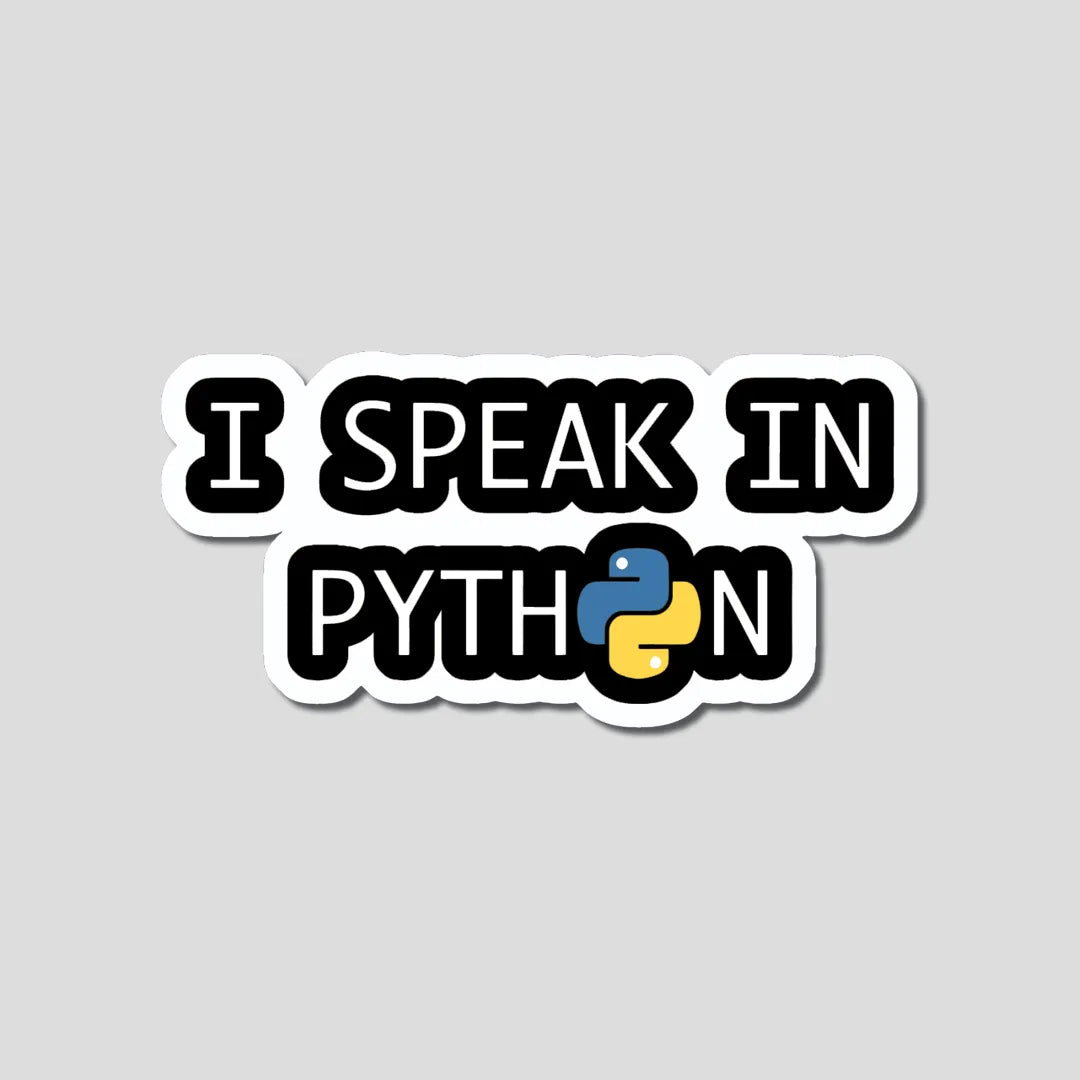 I Speak Python