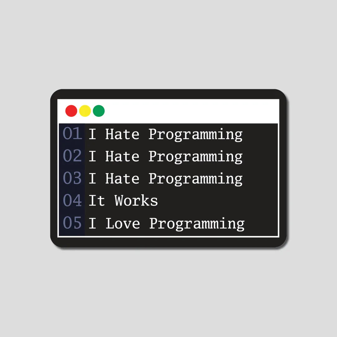 I Hate Programming