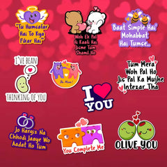 Valentines - Sticker Pack of 10