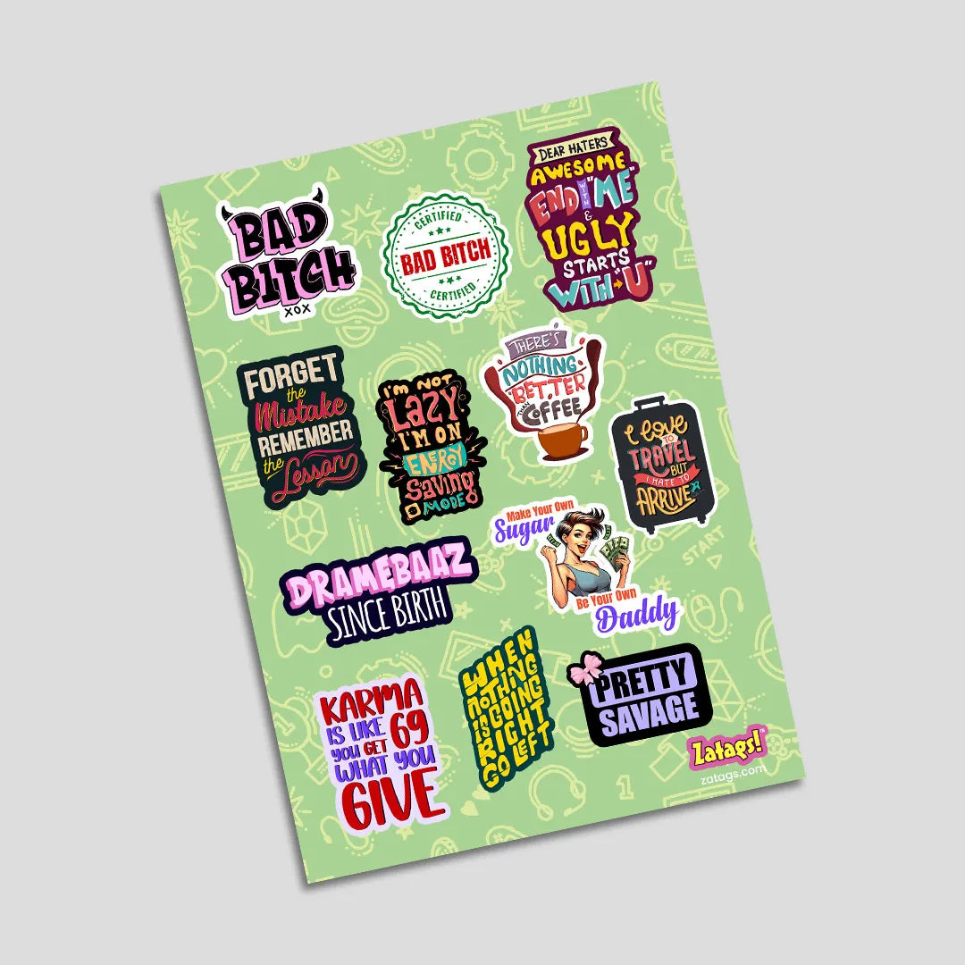 Girl Gang - Mini Sticker Sheet