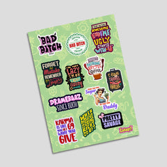 Girl Gang - Mini Sticker Sheet