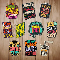 Inspirational Quote - Sticker Pack of 10