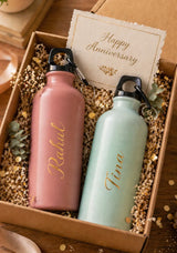 Aluminum Bottle With Key Clip