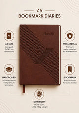 A5 Bookmark Diaries