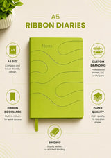 A5 Ribbon Diaries