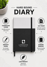 Hard Bound Diary-224 Pages