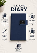 Hard Bound Diary->300 Pages