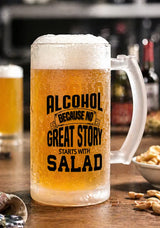 Frosted Beer Glass