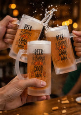 Frosted Beer Glass