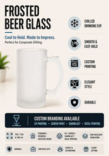 Frosted Beer Glass