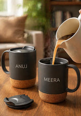 Cork Based Ceramic Mugs