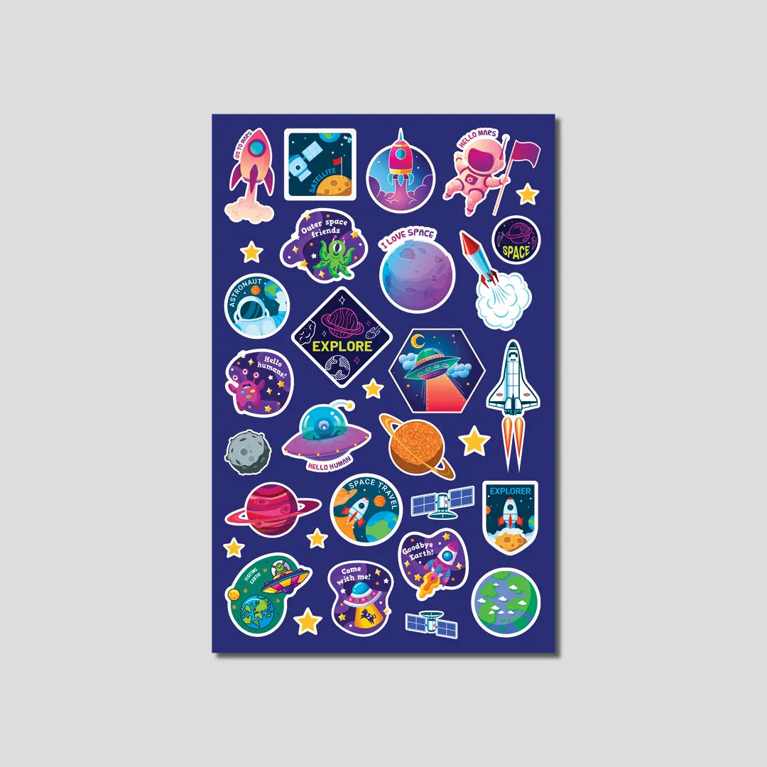 Space - Mini Sticker Sheet