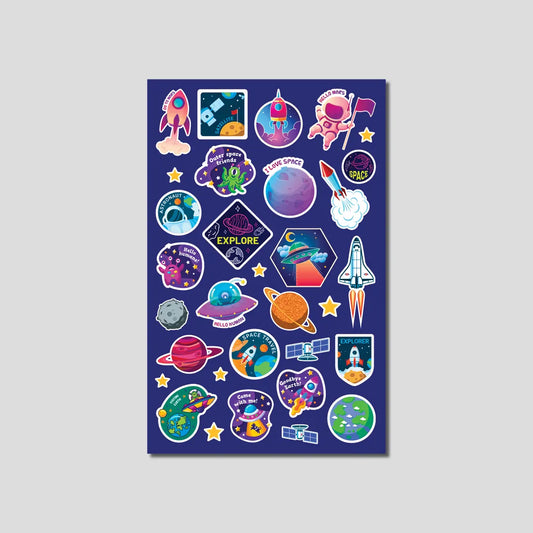 Space, Sticker Sheets