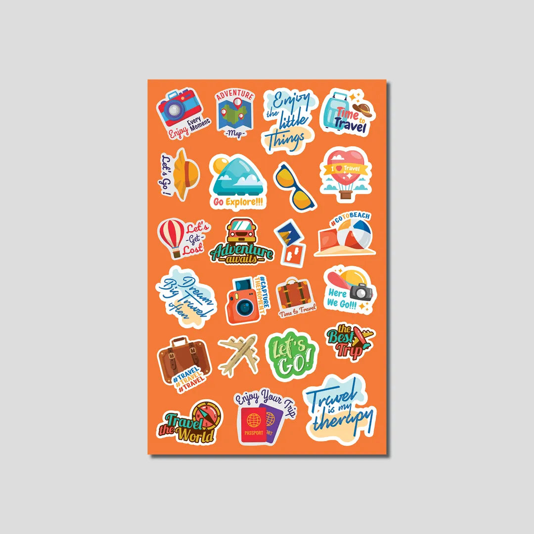 Travel - Mini Sticker Sheet