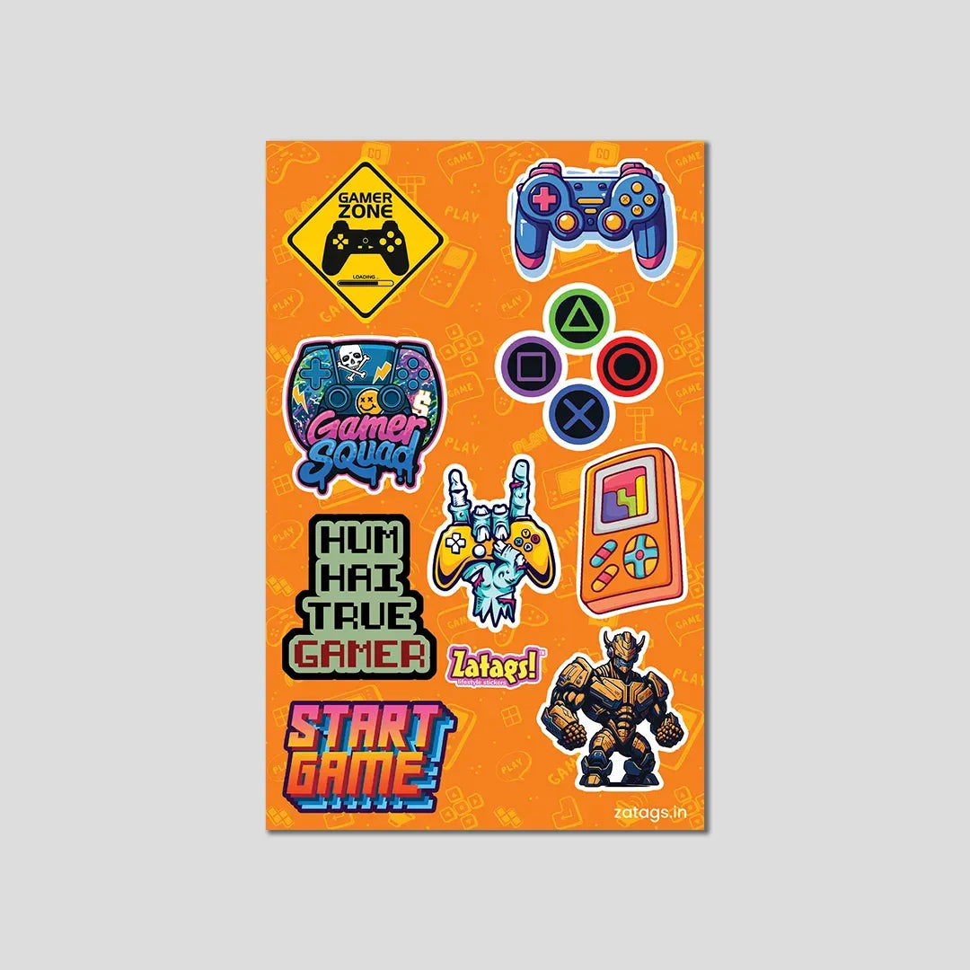 Video Gaming - Mini Sticker Sheet