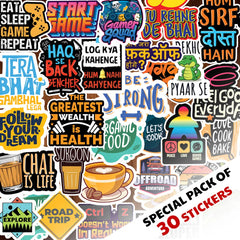 Lifestyle - Sticker Pack of 30