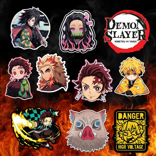 Demon Slayer- Gang of Sticker, Pack of 10