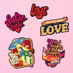 Share the Love - Sticker Pack of 5