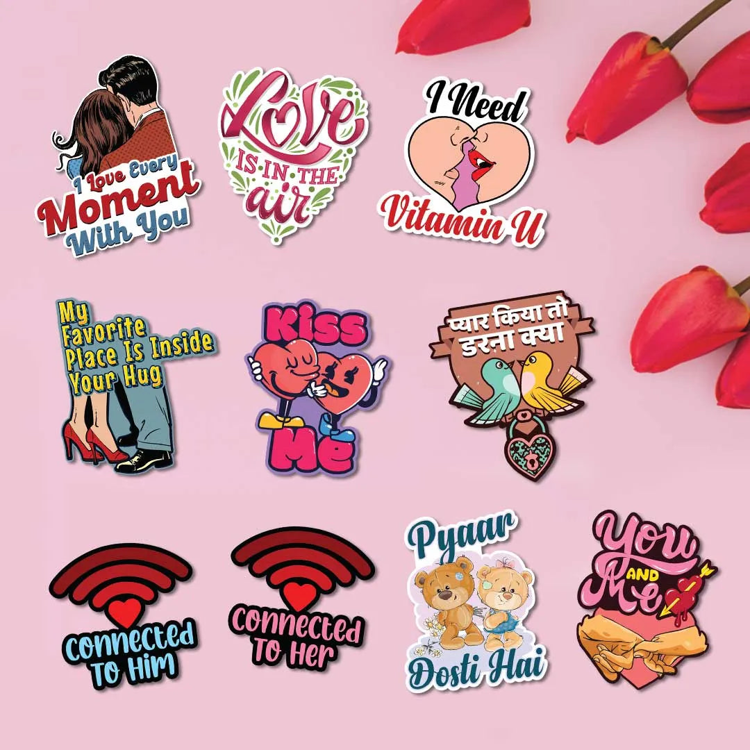 Couples Love - Sticker Pack of 10