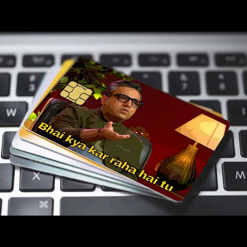 Ashneer Grover Meme - Credit Card Skin