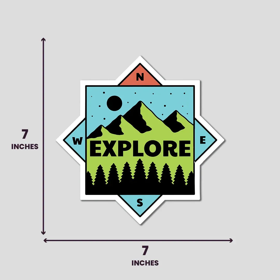 Explore N E W S - Bumper Sticker