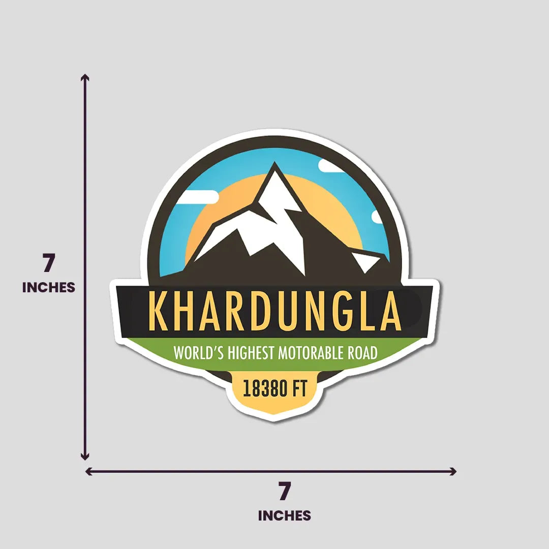 Khardungla - Bumper Sticker