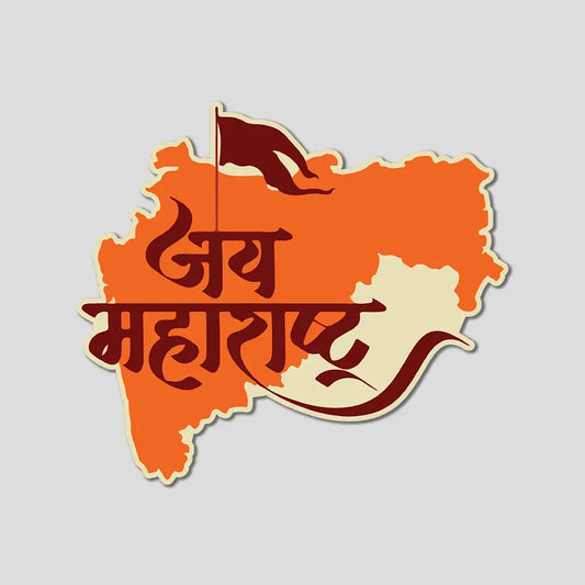 Jai Maharashtra (Big Sticker)