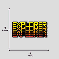 Explorer - Bumper Sticker