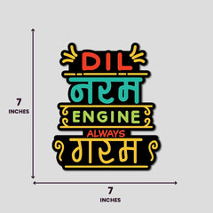 Engine Garam - Bumper Sticker