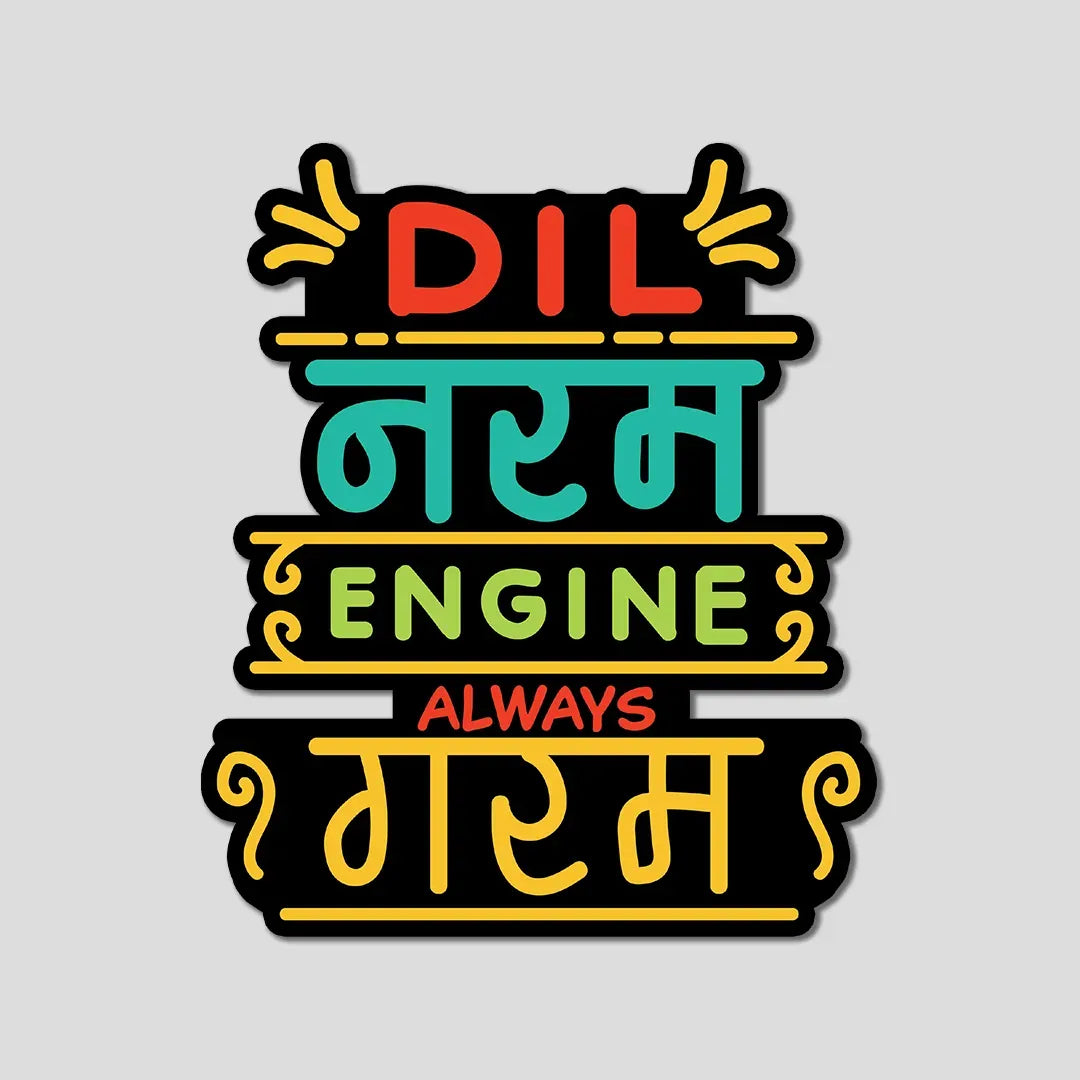 Engine Garam - Bumper Sticker