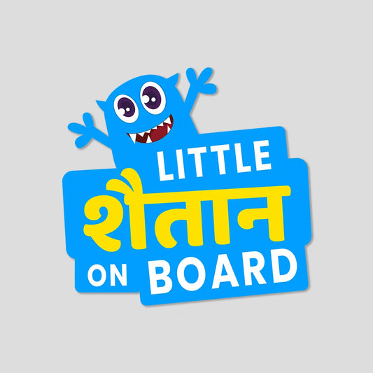 Little Shaitaan On Board (Big Sticker)