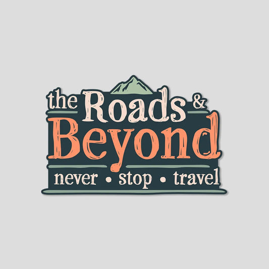 Road Beyond (Big Sticker)