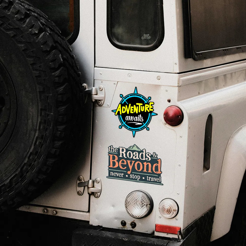 Adventure Awaits - Bumper Sticker