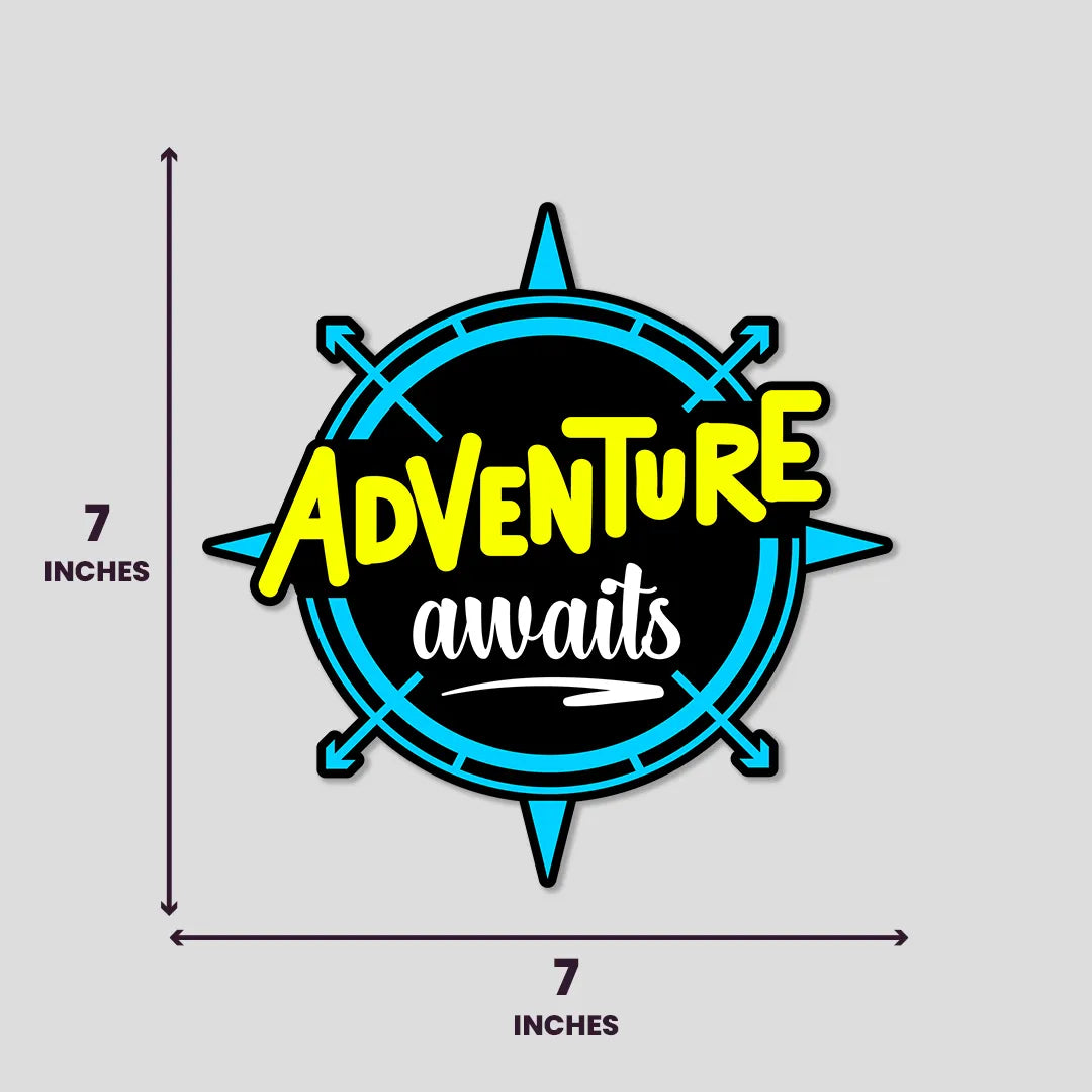 Adventure Awaits - Bumper Sticker