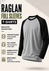 Raglan Full sleeves Tshirts