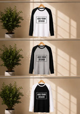 Raglan Full sleeves Tshirts