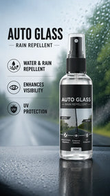 Rain Repellent Spray for helmets and car windshields