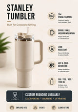 Stanley Gen 2 tumbler (WIth Straw / Lid)
