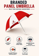 Branded Panel Umbrella (Promotional)