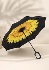 Reverse Inverted Umbrella with C-Handle