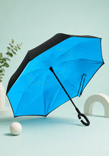 Reverse Inverted Umbrella with C-Handle